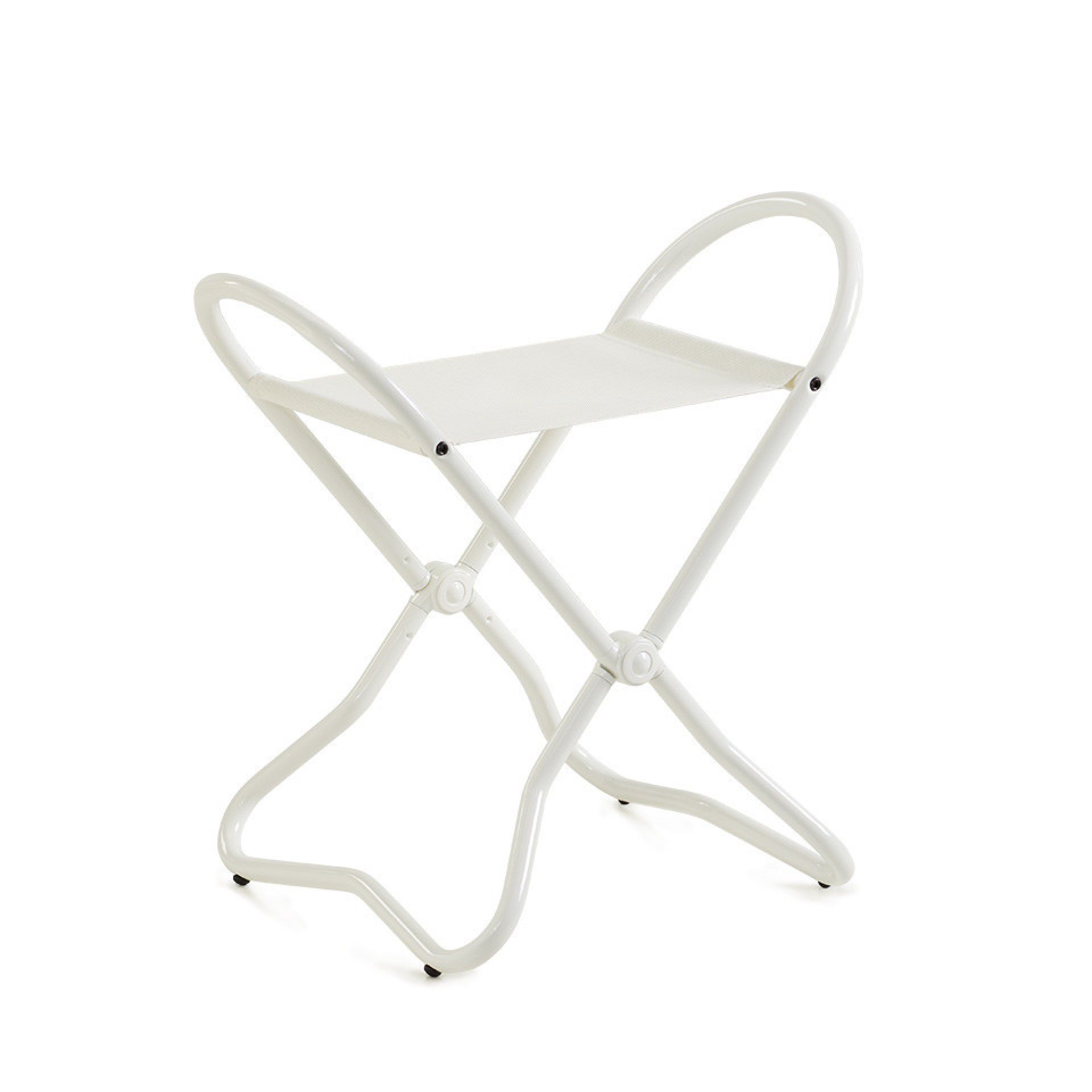Chicago folding stool Lectus white