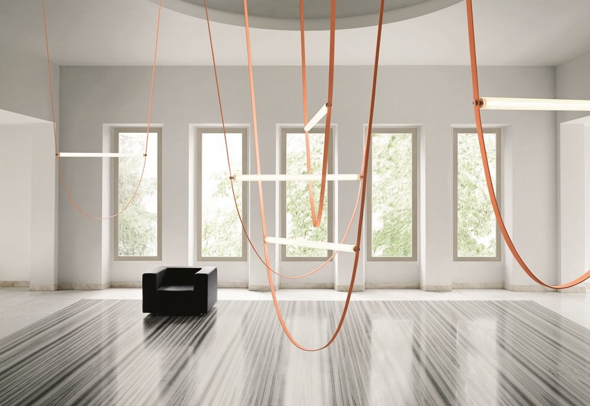 Wireline Suspension lamp Flos