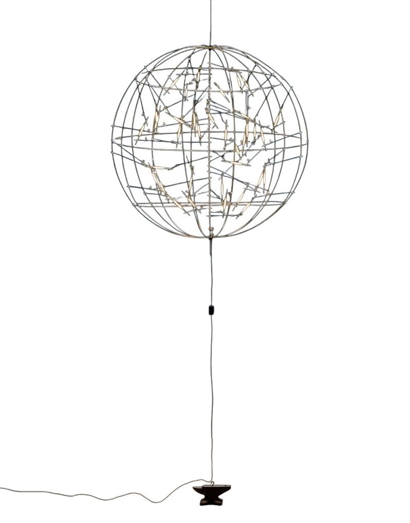 Póta! Pendant light with anvil and plug-in driver Catellani & Smith