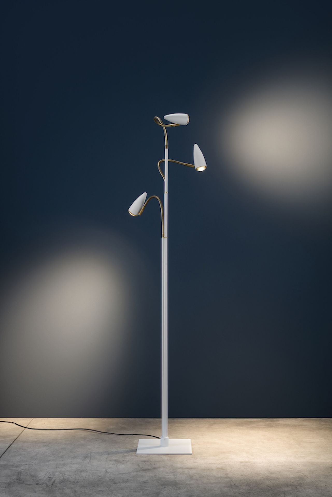 CicloItalia Flex F3 Floor Lamp White Catellani & Smith