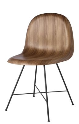 3D dining chair wood Gubi