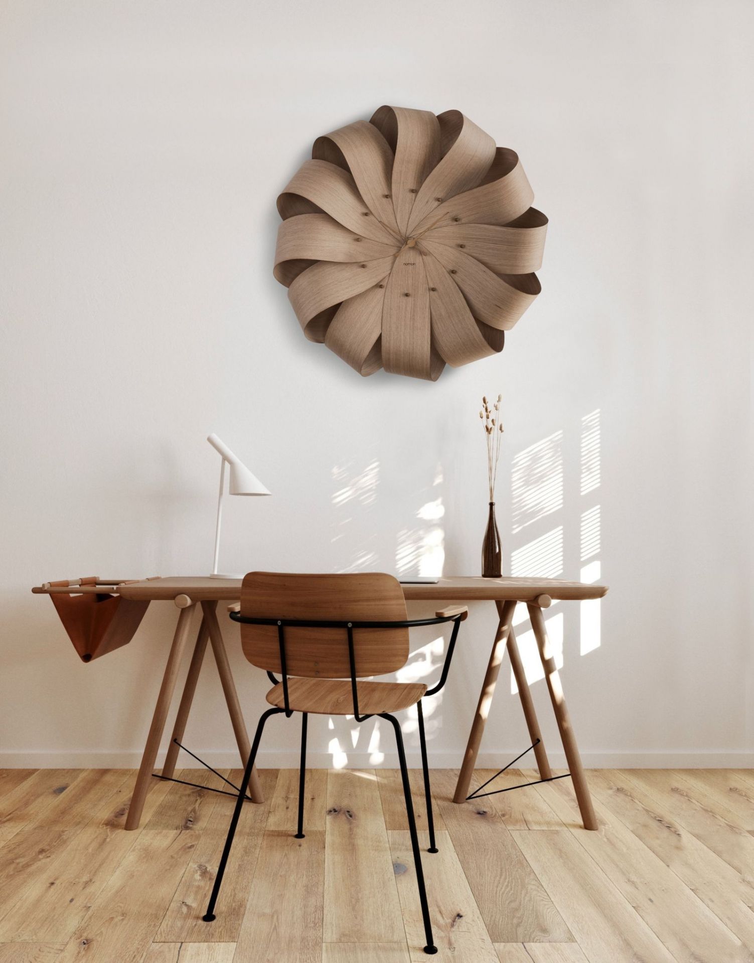 Brisa XL Wall clock Ø75cm BRIXLRR Nomon