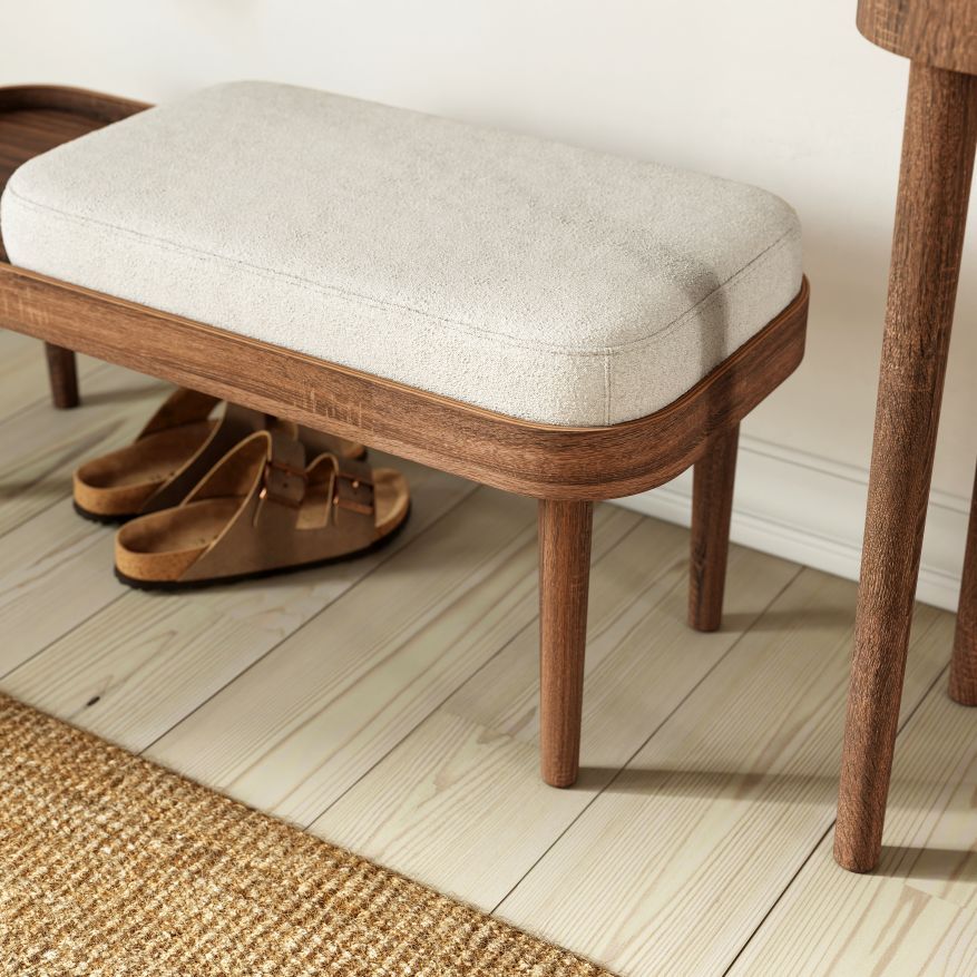 Serena Bench Bench dark stained oak novoform 