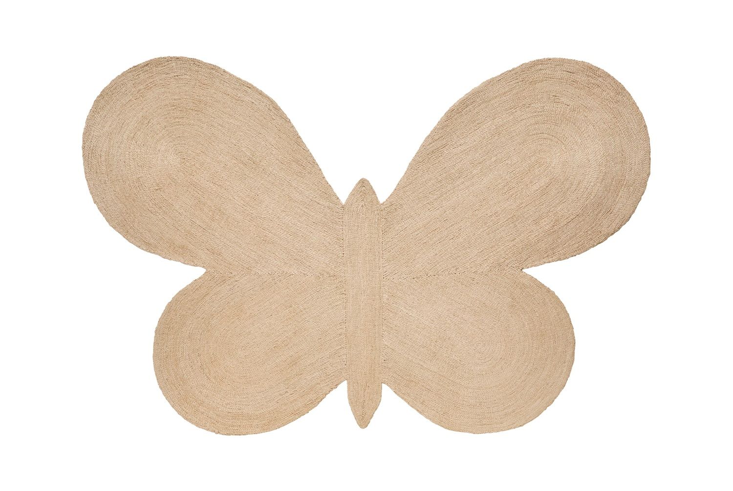 Lucia Eames Butterfly Jute Carpet 179x120 cm Nanimarquina