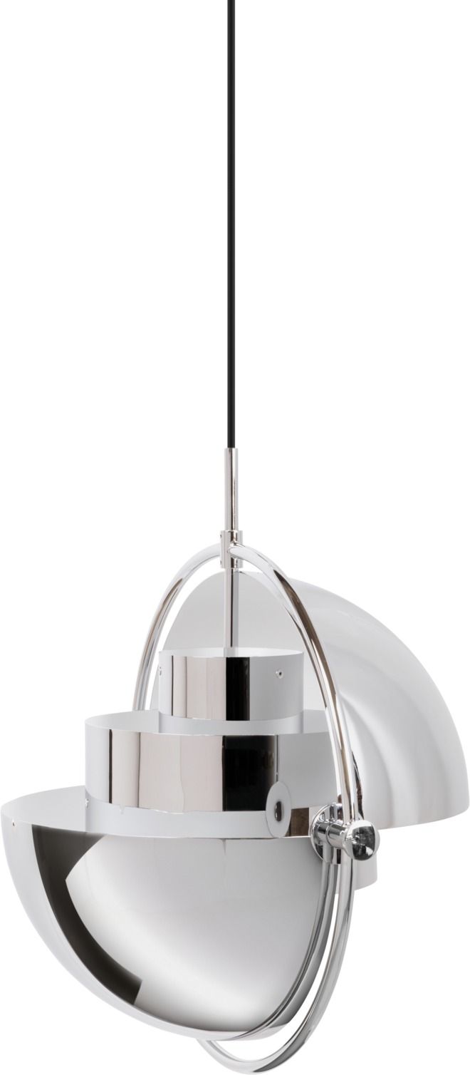 Multi-Lite pendant lamp Chrome Gubi Multi-Lite pendant lamp Chrome Gubi