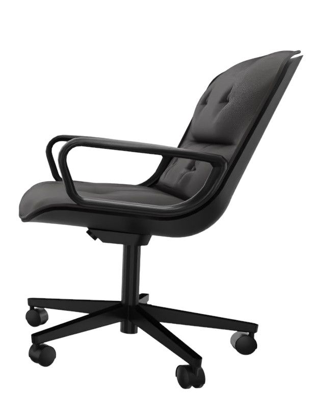 Pollock Executive swivel chair with armrests Knoll International 