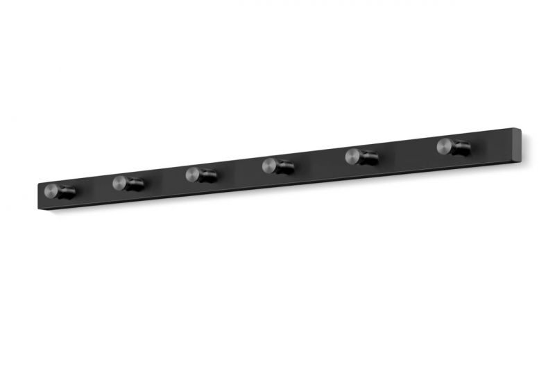 Accolo coat rack 6 hooks ZACK SINGLE PIECES