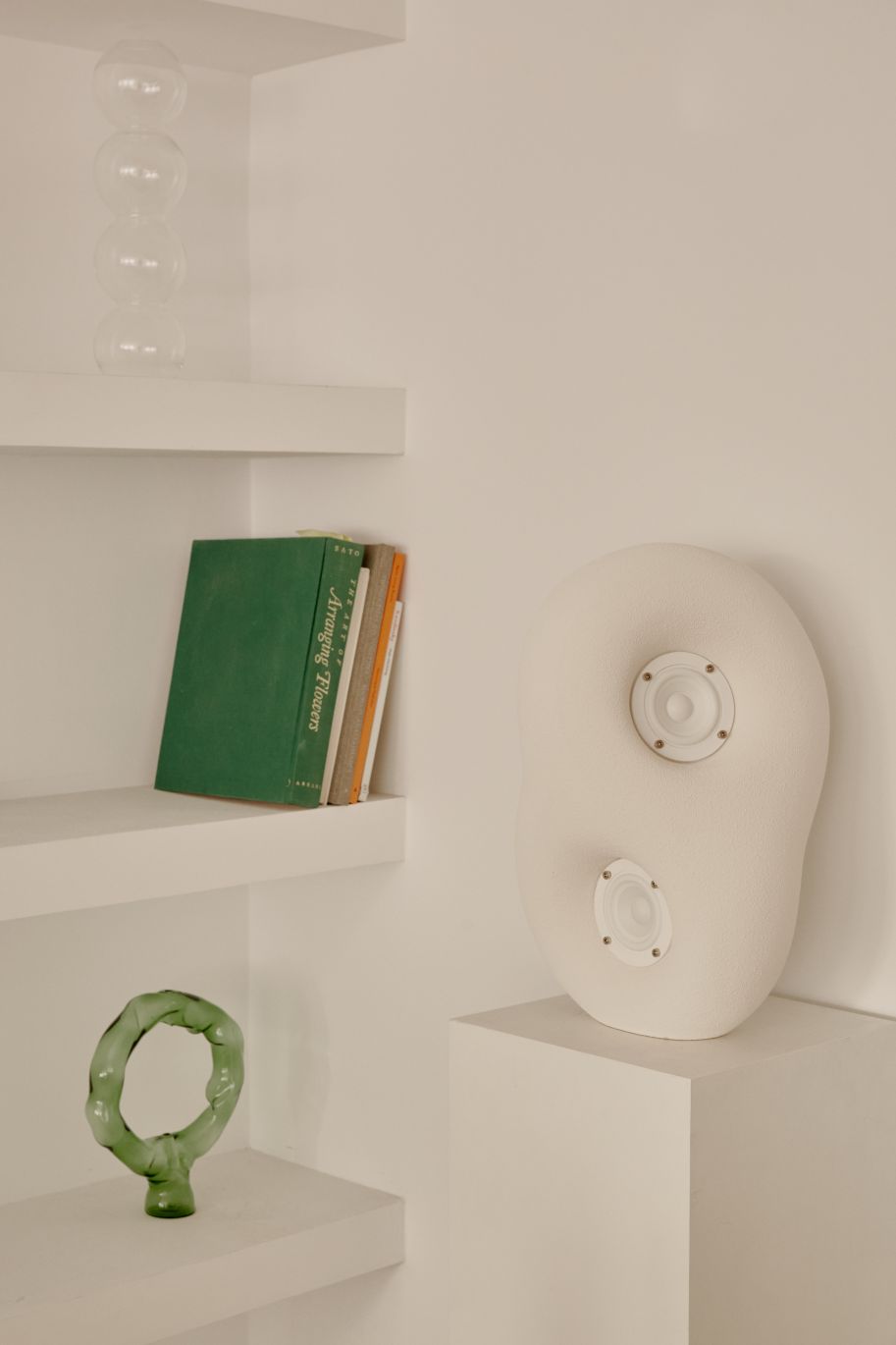 Acoustic sculpture Loudspeaker Transparent
