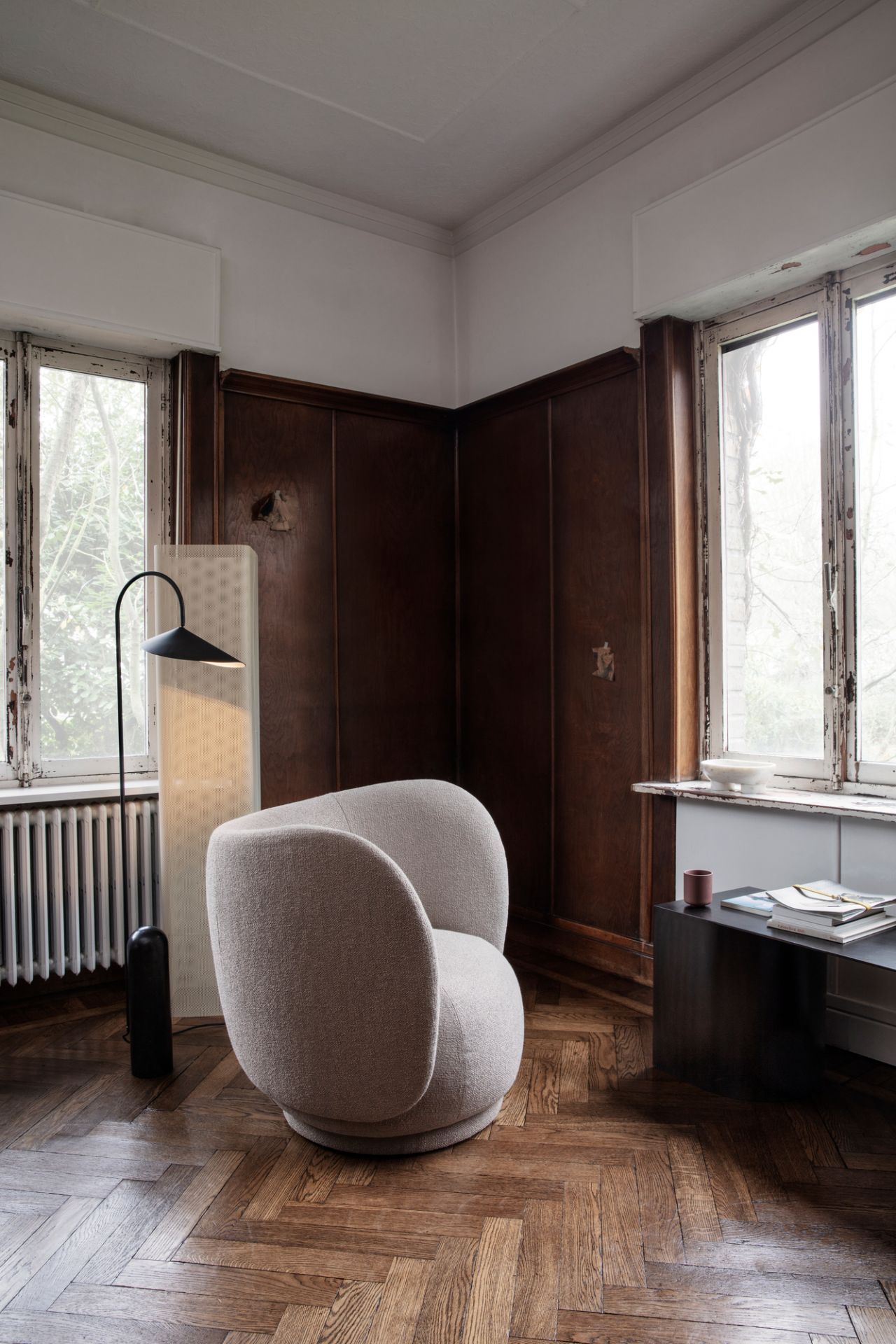 Rico Lounge Chair Bouclé Ferm Living