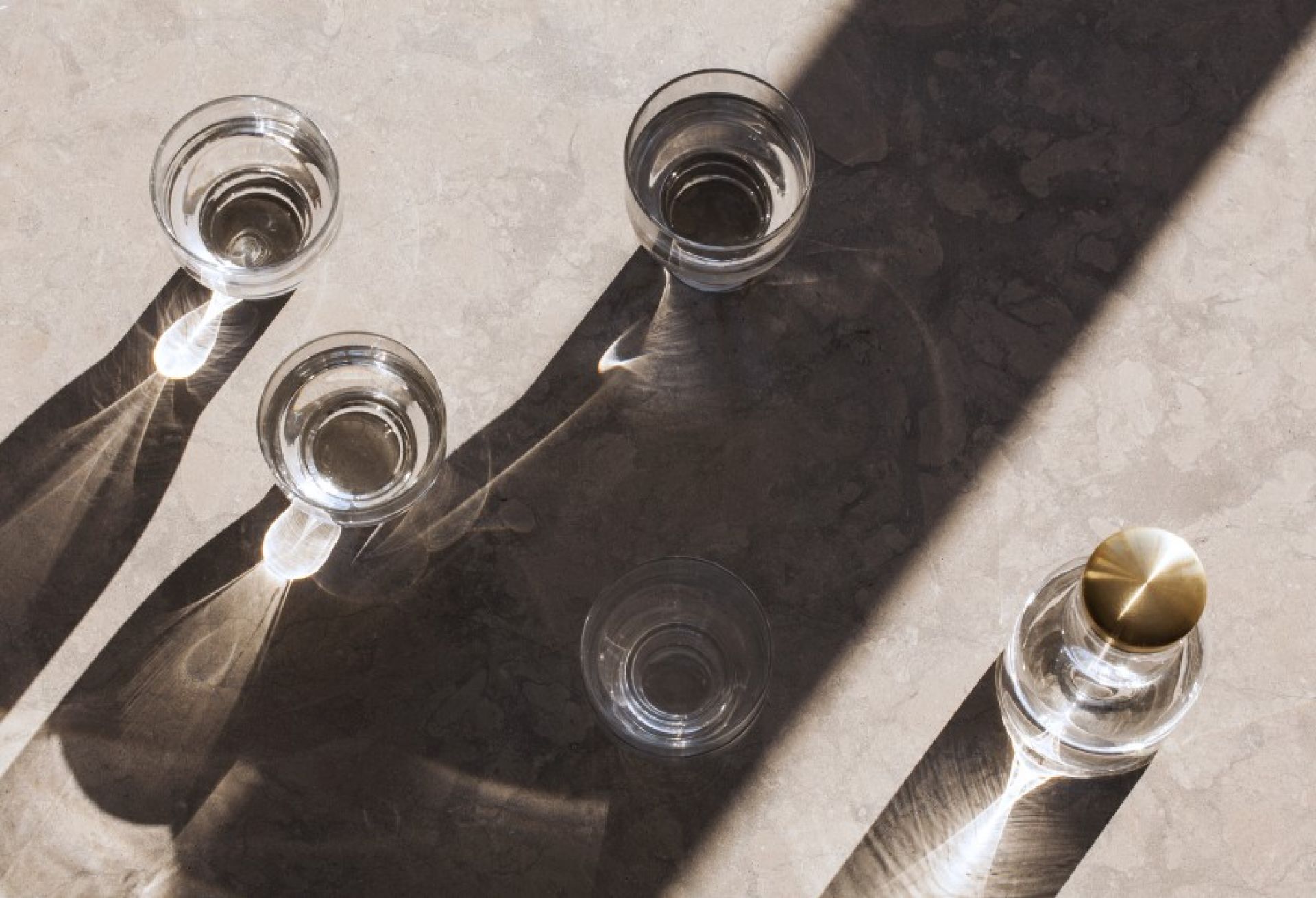 Bottle Collection 0.5 litre water carafe AUDO SINGLE PIECE