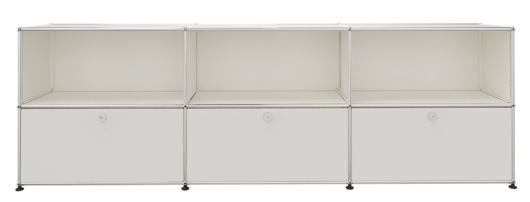 USM Haller Sideboard 3 Open / 3 Flaps Pure white - FAST DELIVERY    
