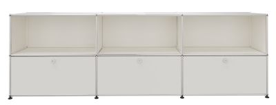 USM Haller Sideboard 3 Open / 3 Flaps Pure white - FAST DELIVERY    