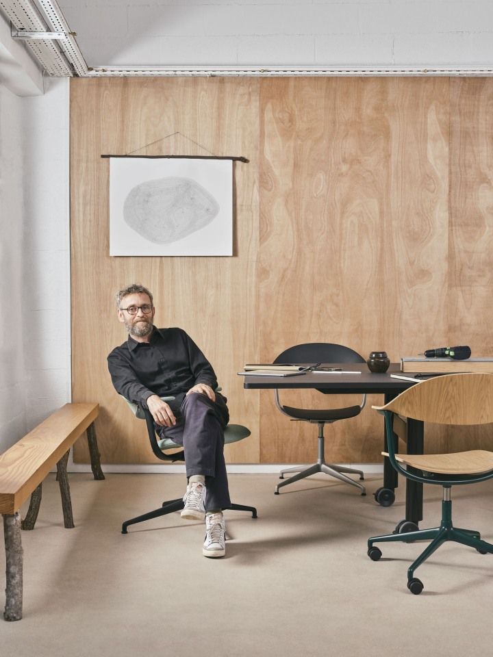 Mynt upholstery for Vitra office swivel chair 