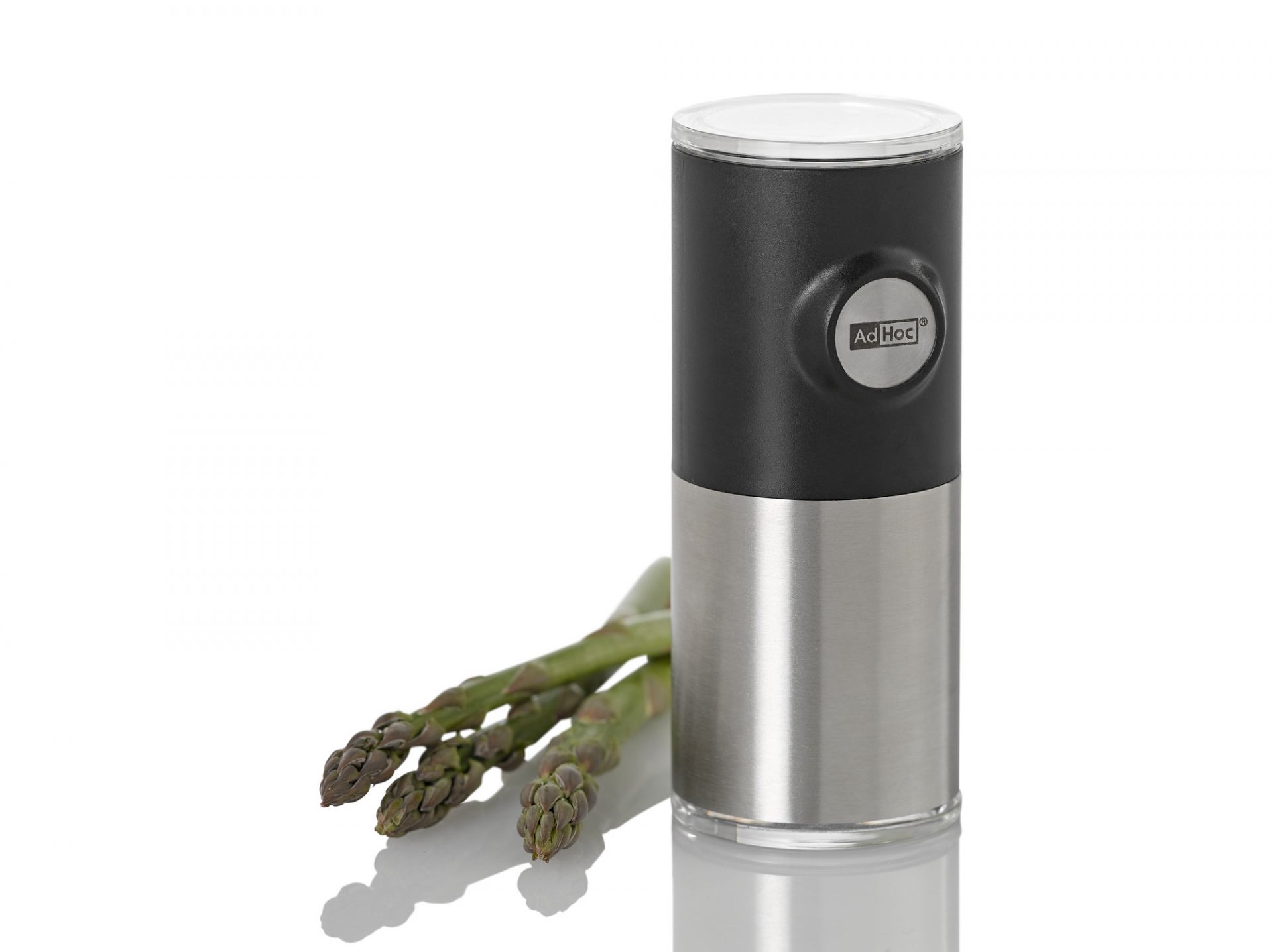 Pepnetic magnetic pepper or salt mill black AdHoc SINGLE PIECES