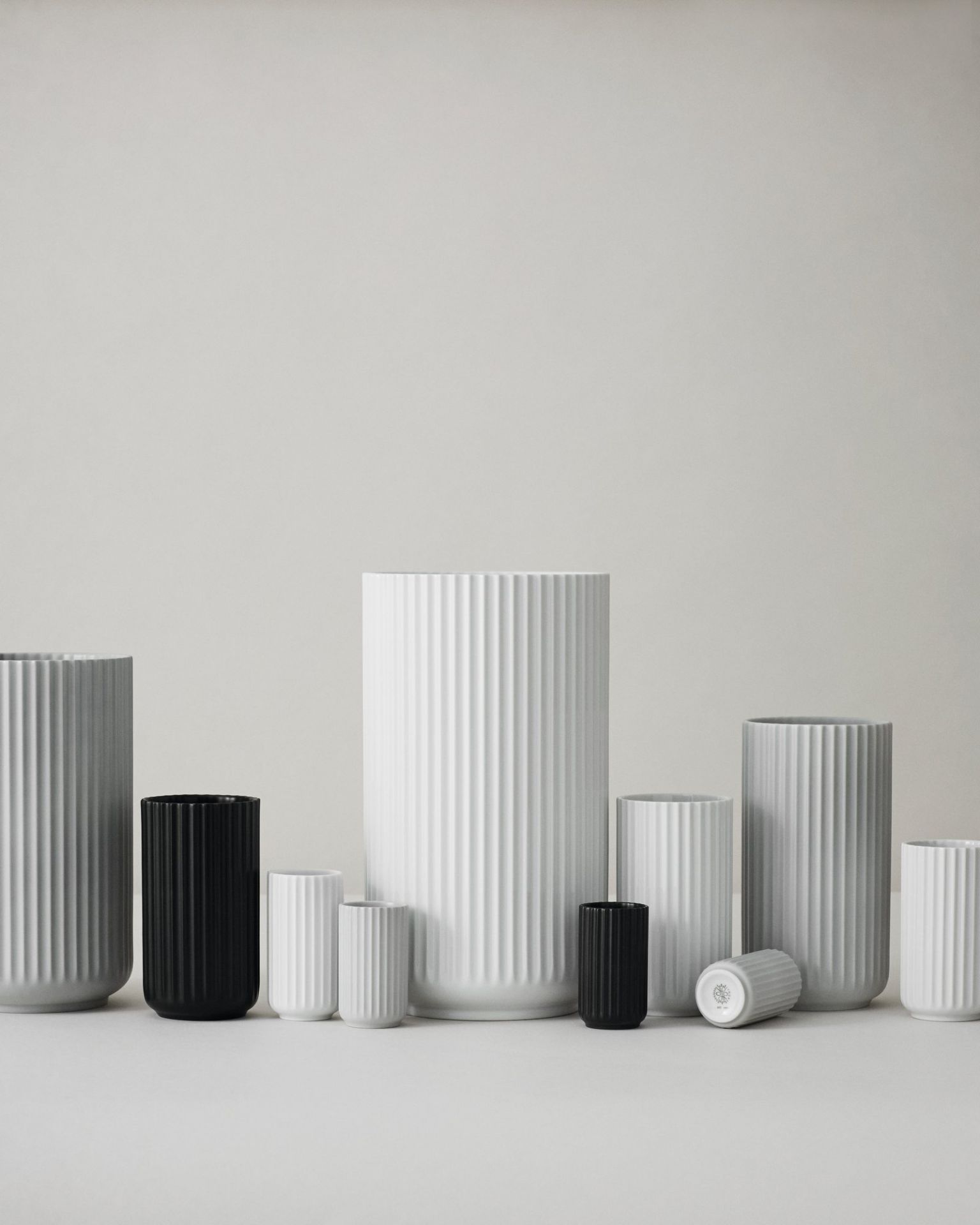 Lyngby Vase Lyngby Porcelain H 25 cm SINGLE PIECES