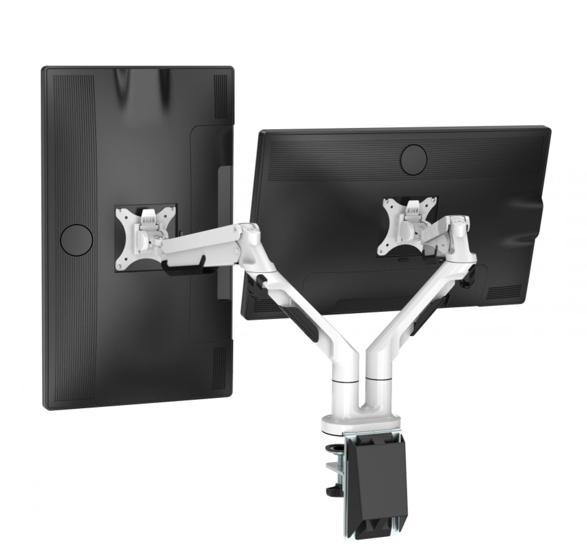 Monitor Swivel arm Hiplift White