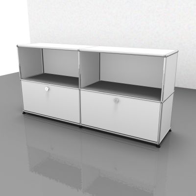 USM Haller sideboard with 2 folding doors – QUICK SHIP