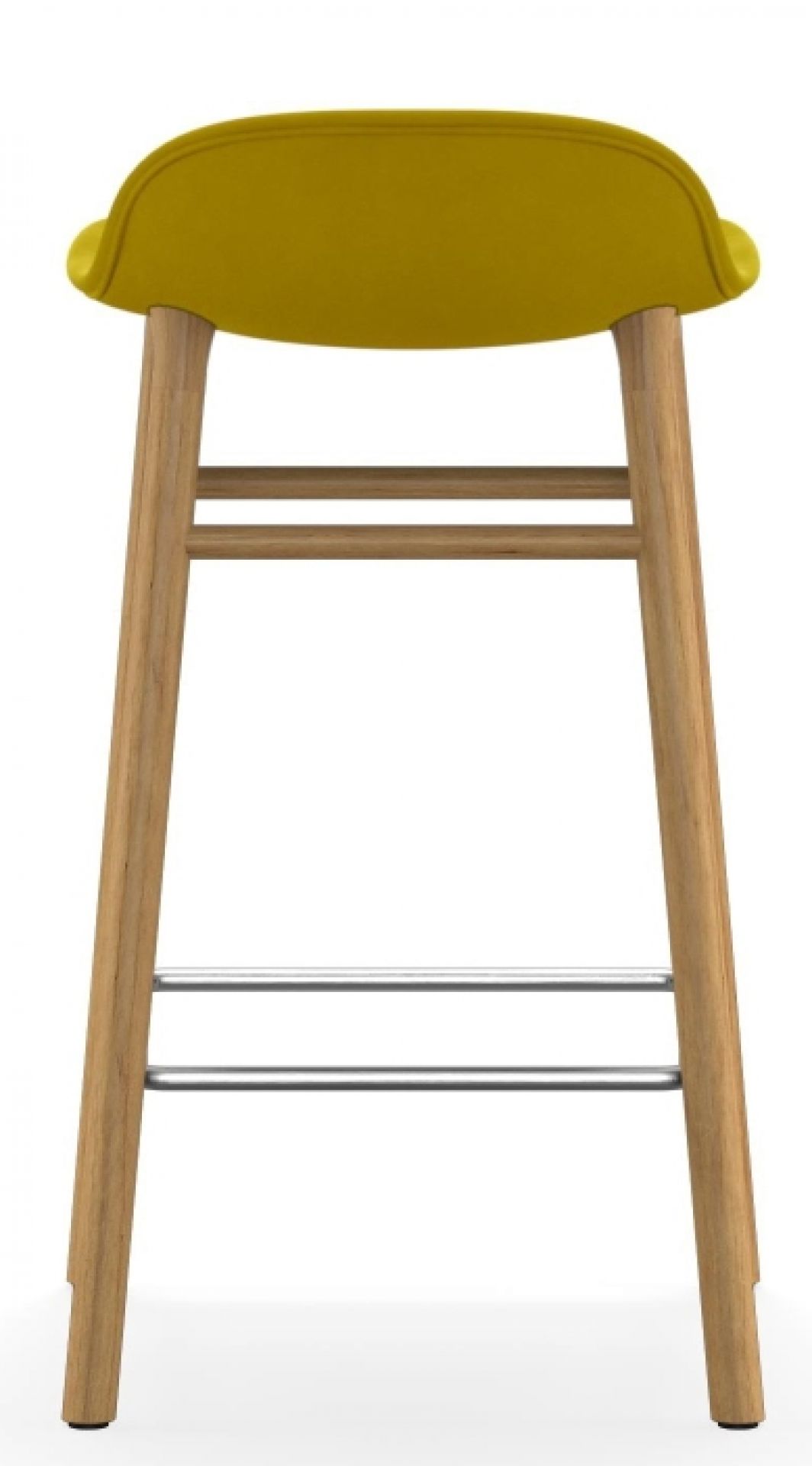 Form Barstool  H 65 cm Oak Upholstered Normann Copenhagen