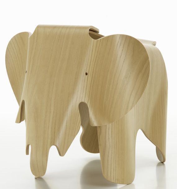 Eames Elephant Plywood Stool Vitra NEW VERSION