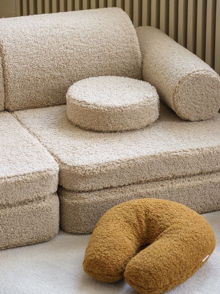 Play sofa teddy fabric Wigiwama