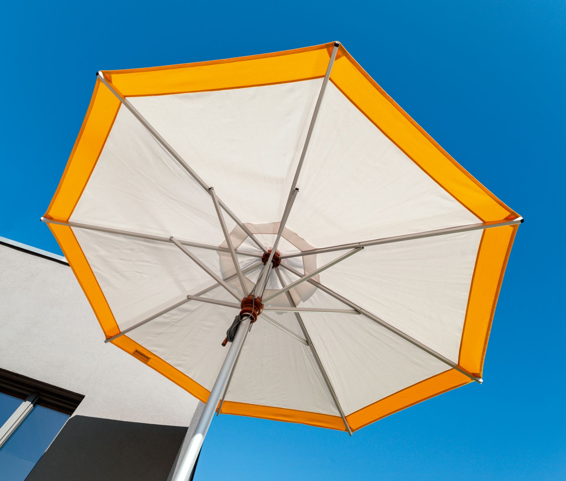 Aluminium Parasol Round Grey Weishäupl
