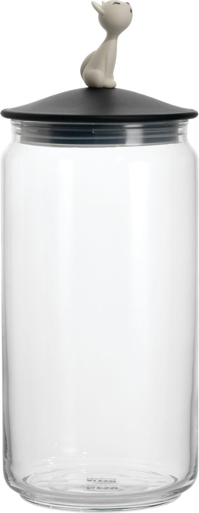 MioJar AMMI22 B Cat food container black Alessi