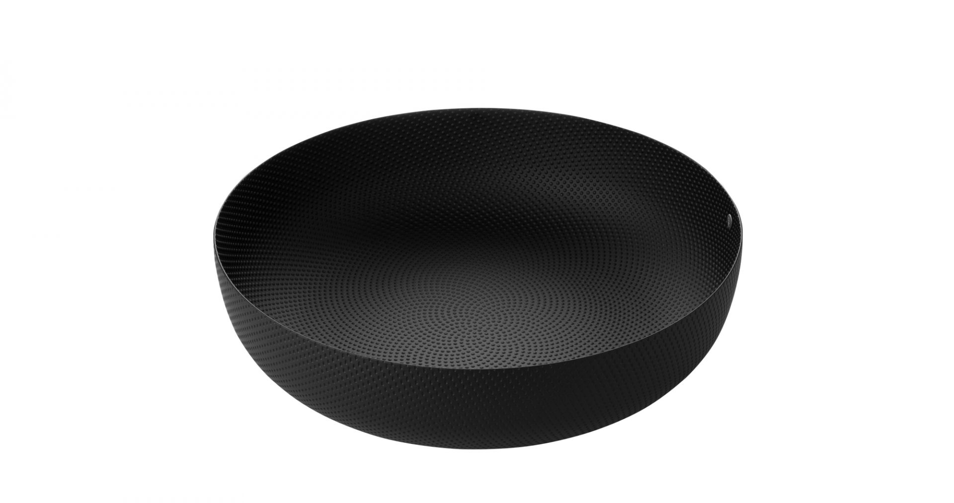 JM17/29 BT Round Fruit Bowl Black Alessi