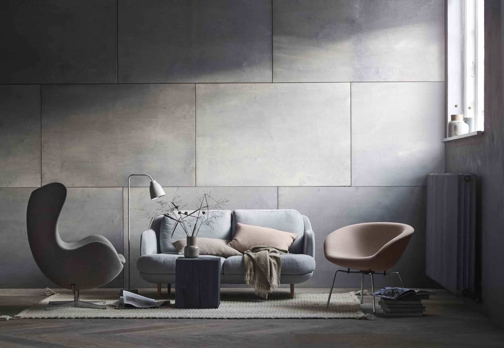 Lune 2- Seater Sofa Fritz Hansen
