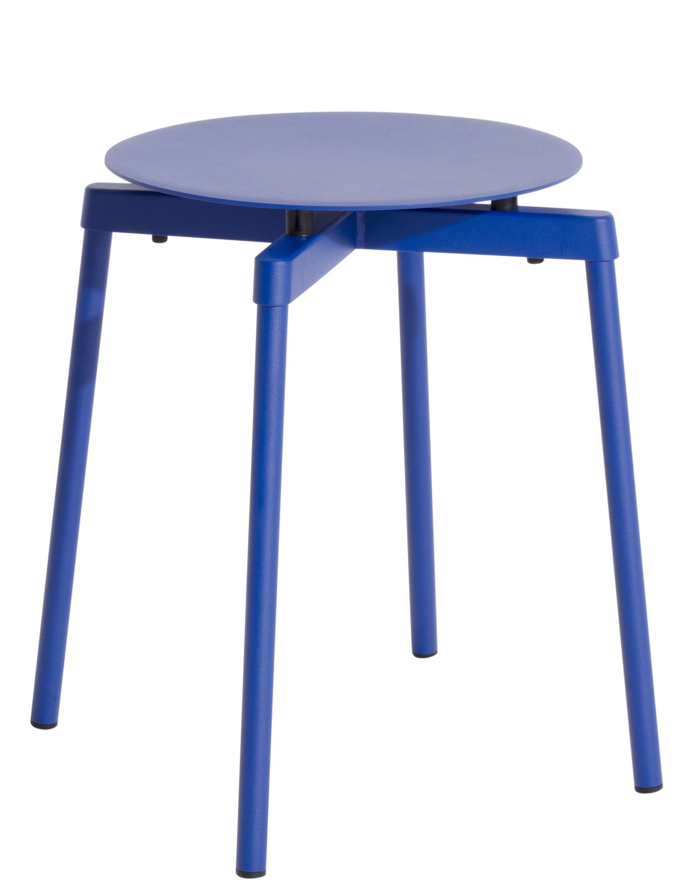 Fromme Stool Stool Petite Friture Blue Fromme Stool Stool Petite Friture Blue