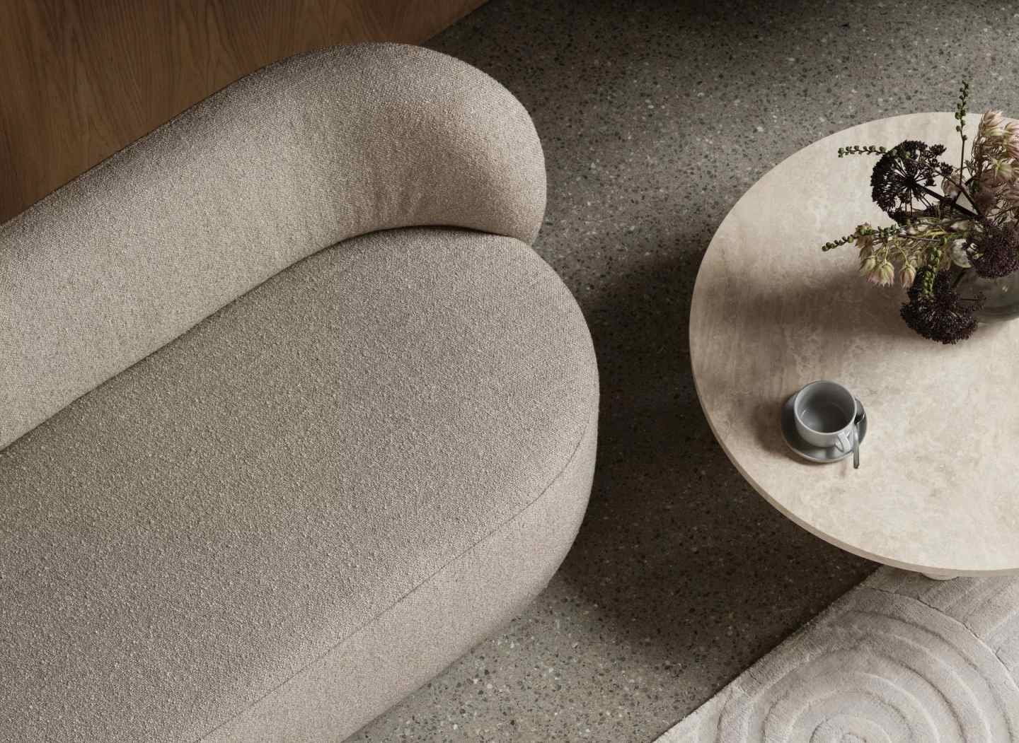 Volos coffee table round Ø 75 x H 26 cm Blomus