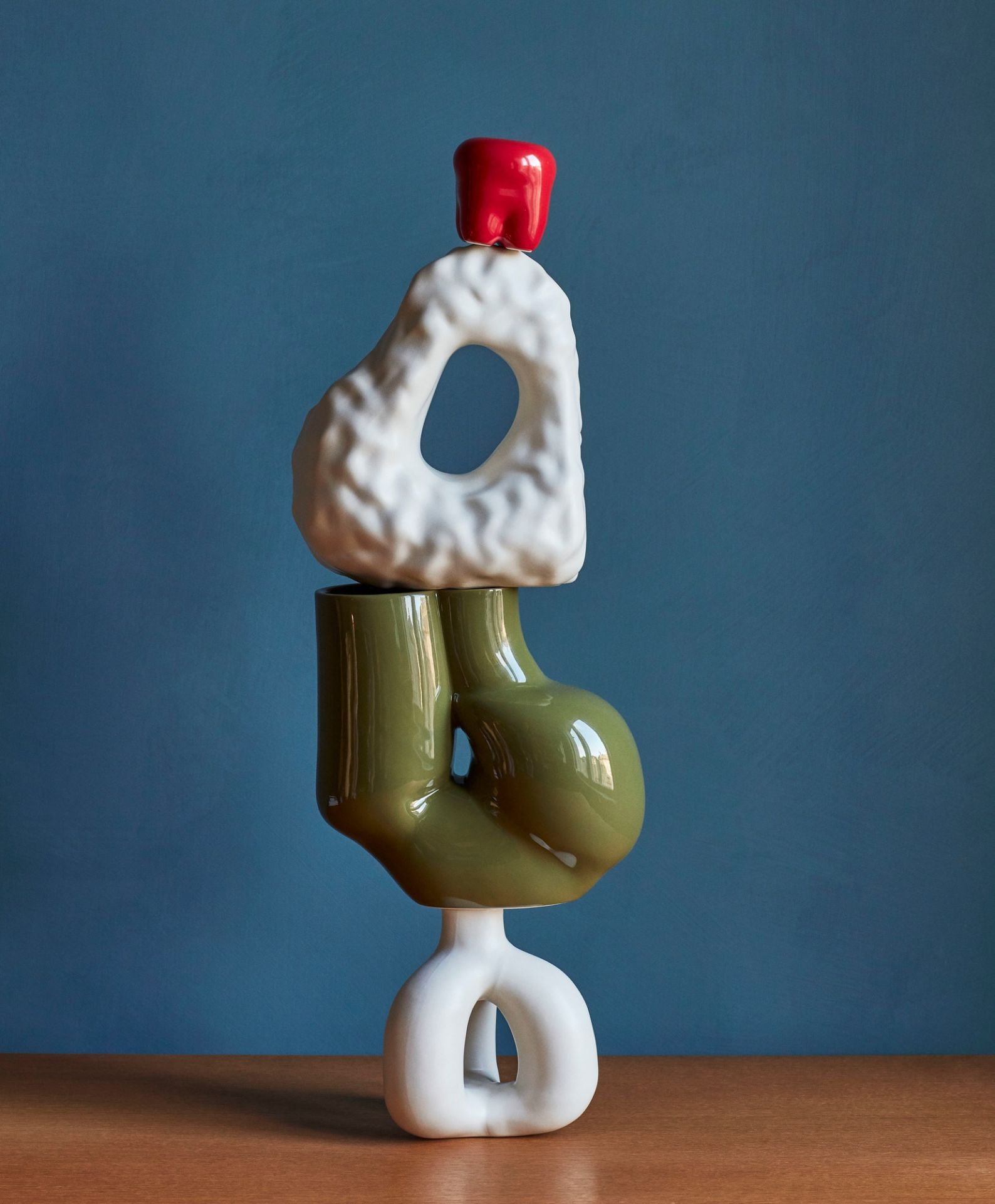W&S Chubby Vase Hay SINGLE PIECES
