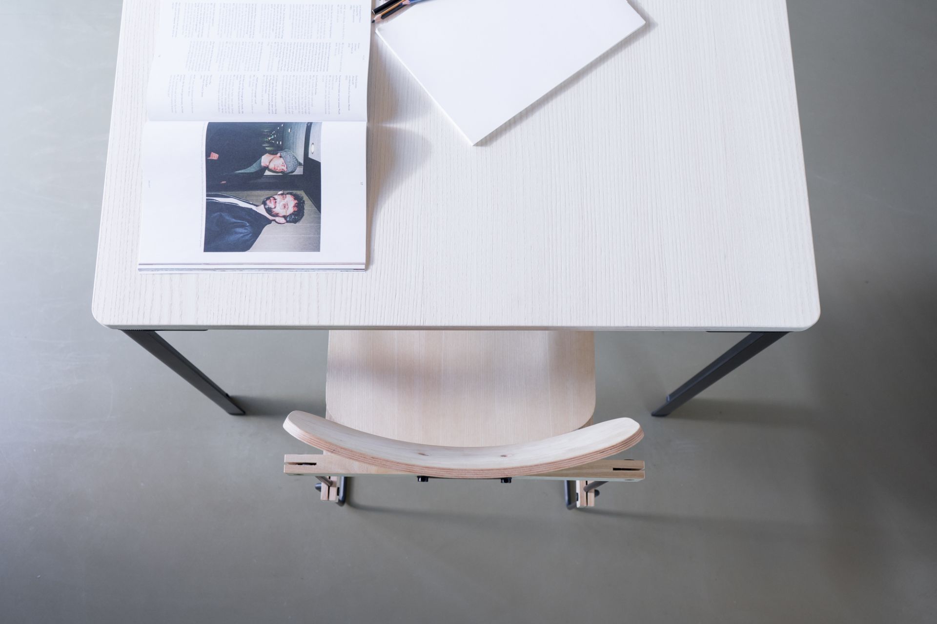 Bruto side chair Nils Holger Moormann