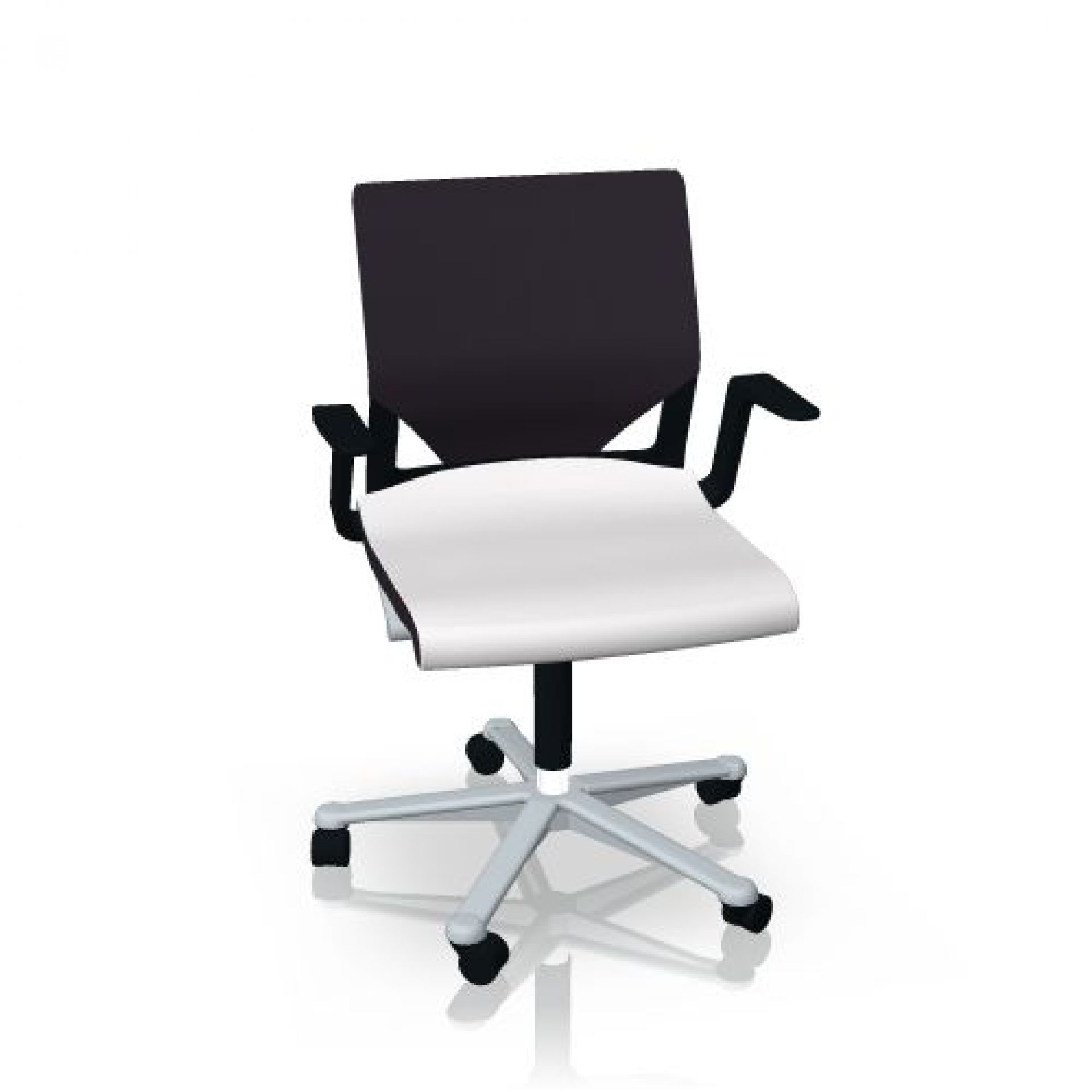 Modus 273/7 Office Swivel Chair Normal high back, with seat upholstery Wilkhahn