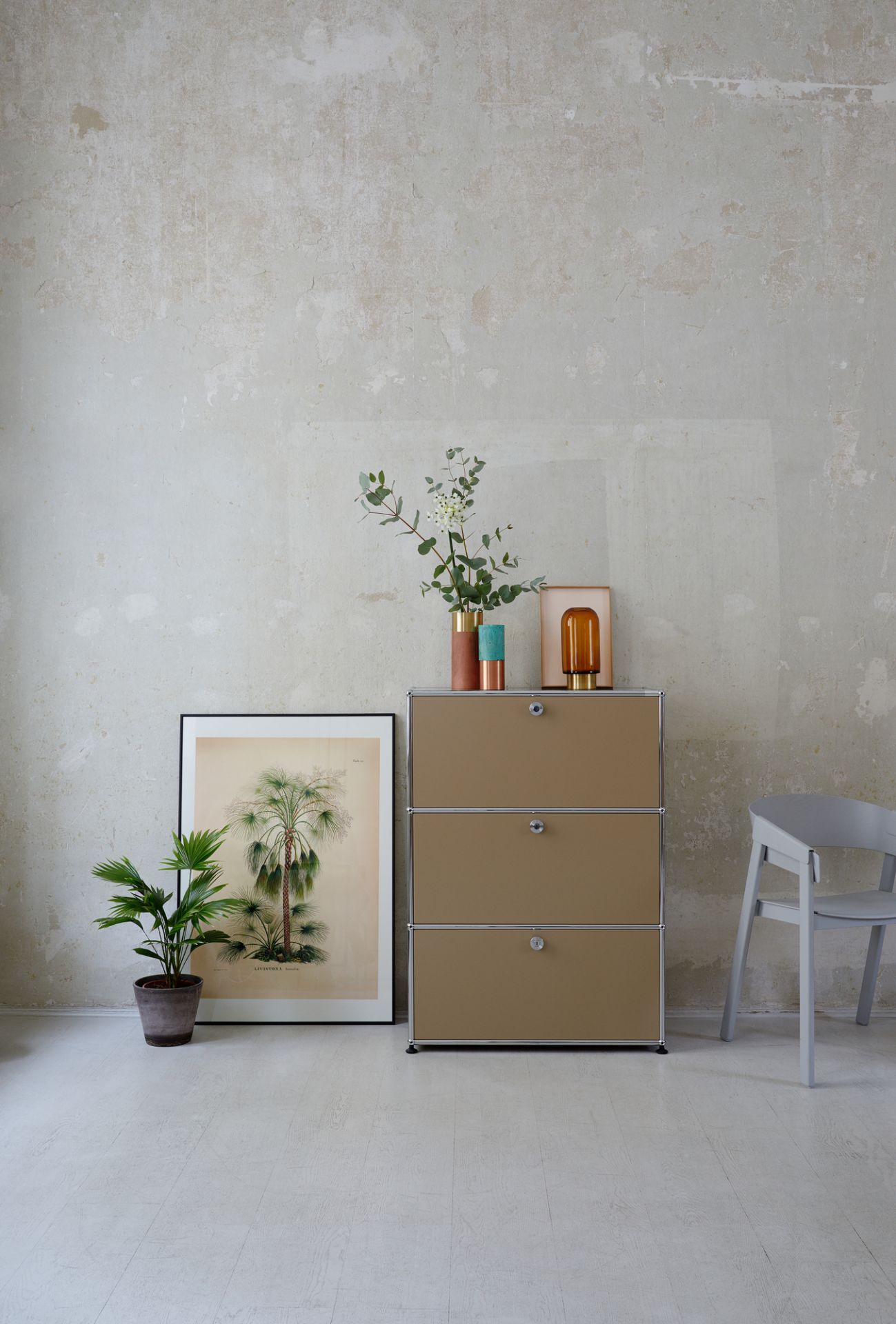 USM Haller Kommode – QUICK SHIP-braun