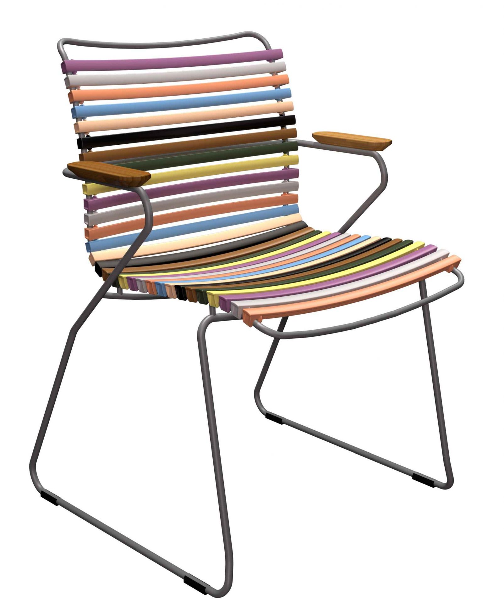 Click Chair with armrests Outdoor Houe Multicolor 1