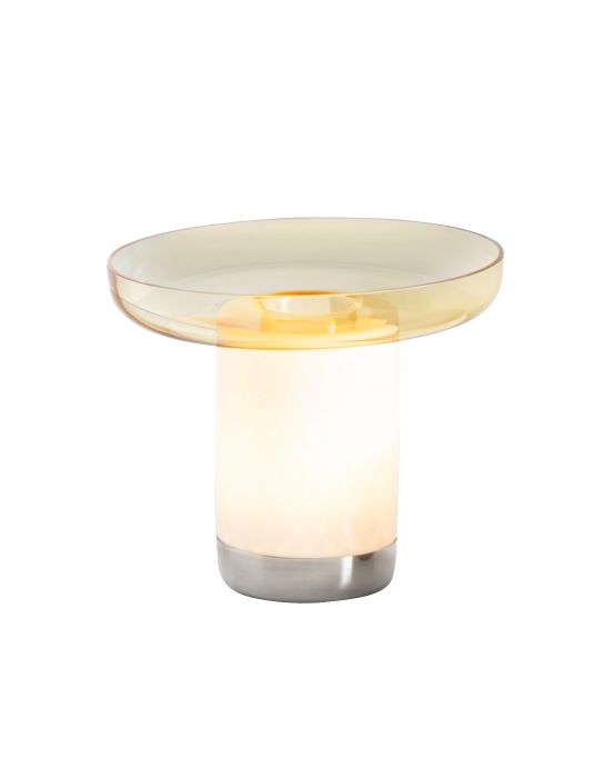 Bontà battery lamp body with plate in topaz Artemide