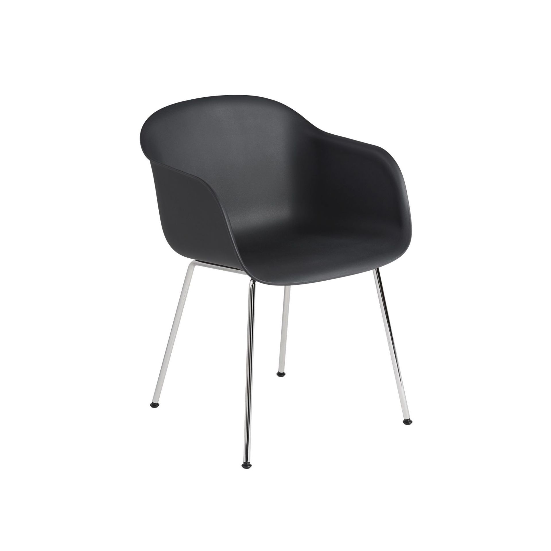 Fiber Armchair Tube Base Chair Muuto