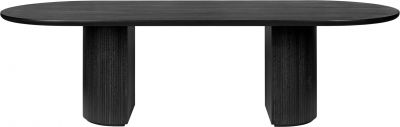 Moon dining table elliptical 258 Gubi