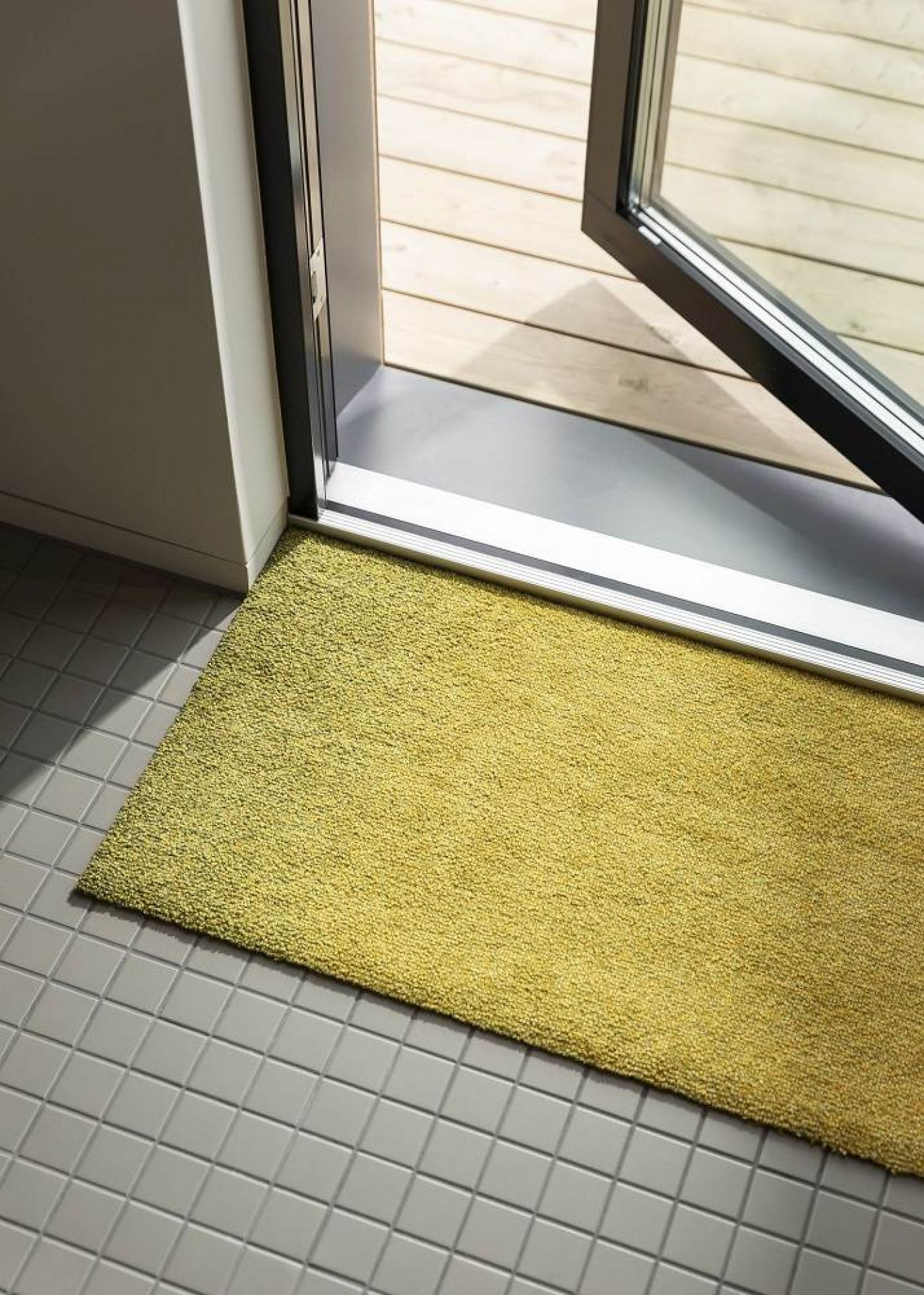 Dis Indoor / Outdoor Doormat L45 x W100 cm MOSS Heymat SINGLE PIECES