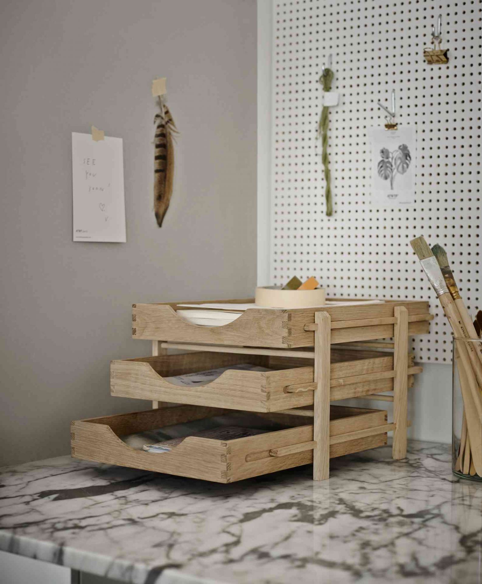 Dania Letter Tray Skagerak by Fritz Hansen SINGLE PIECES