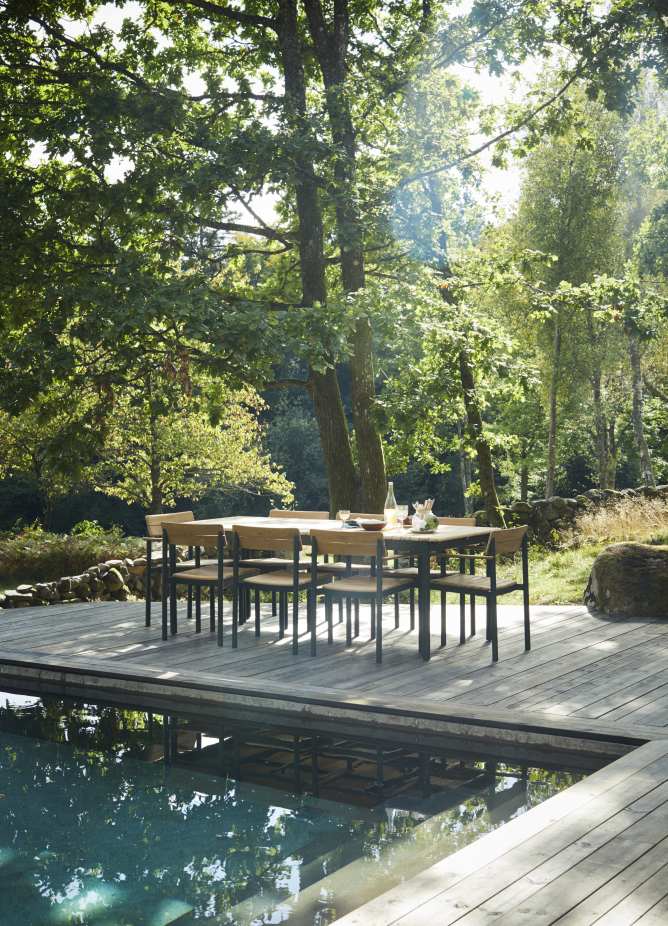 Pelagus Table Outdoor Skagerak by Fritz Hansen