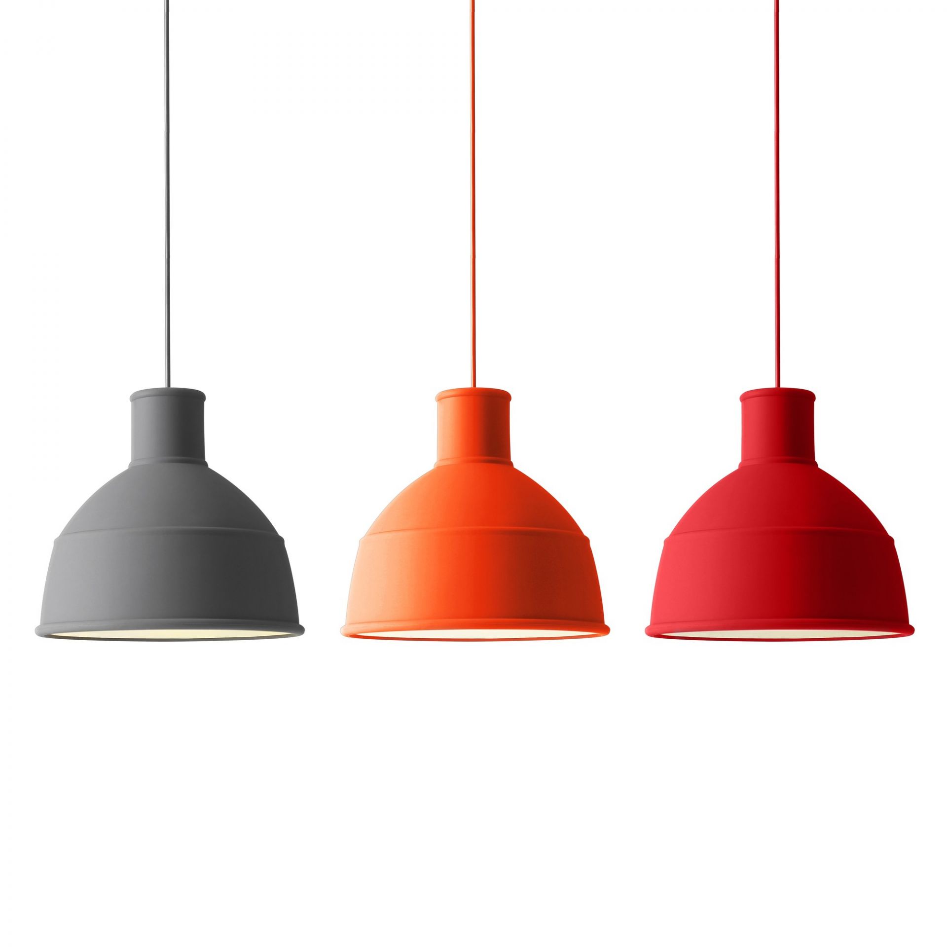 Unfold Pendant Lamp Muuto Dusty red