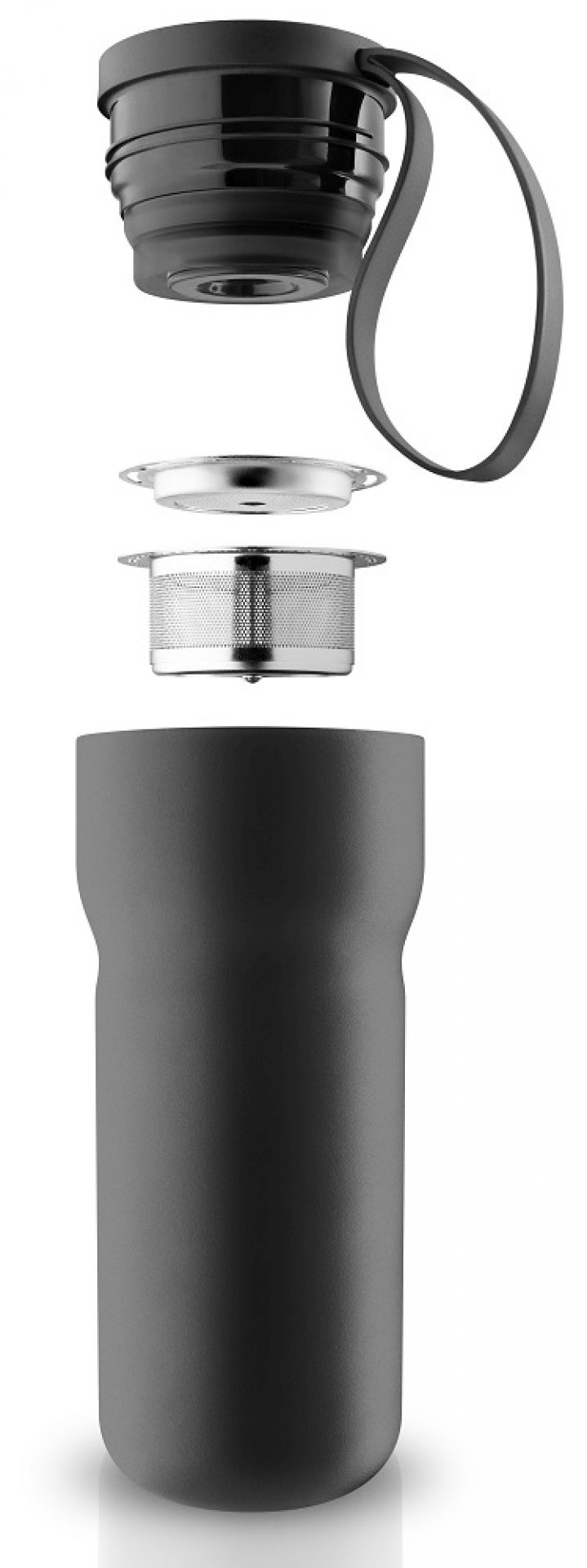 Nordic Kitchen Thermo tea mug with Filter Black Eva Solo SINGLE PIECES