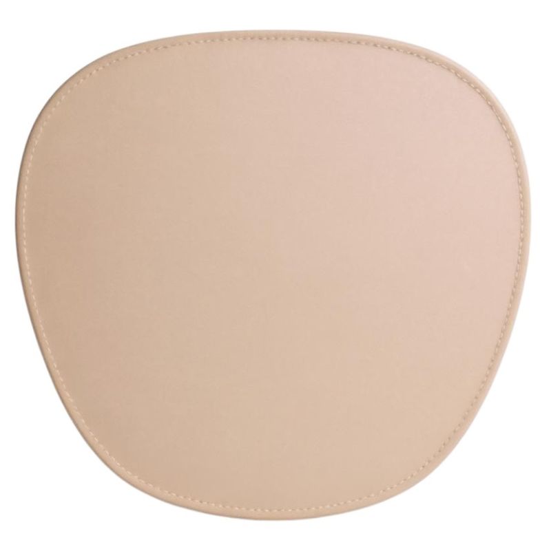 Seat cushion Eames Side Chair DSR,DSW,DSX SAND 2x3 mm wool felt with 10 mm foam core Parkhaus Berlin SINGLE PIECES