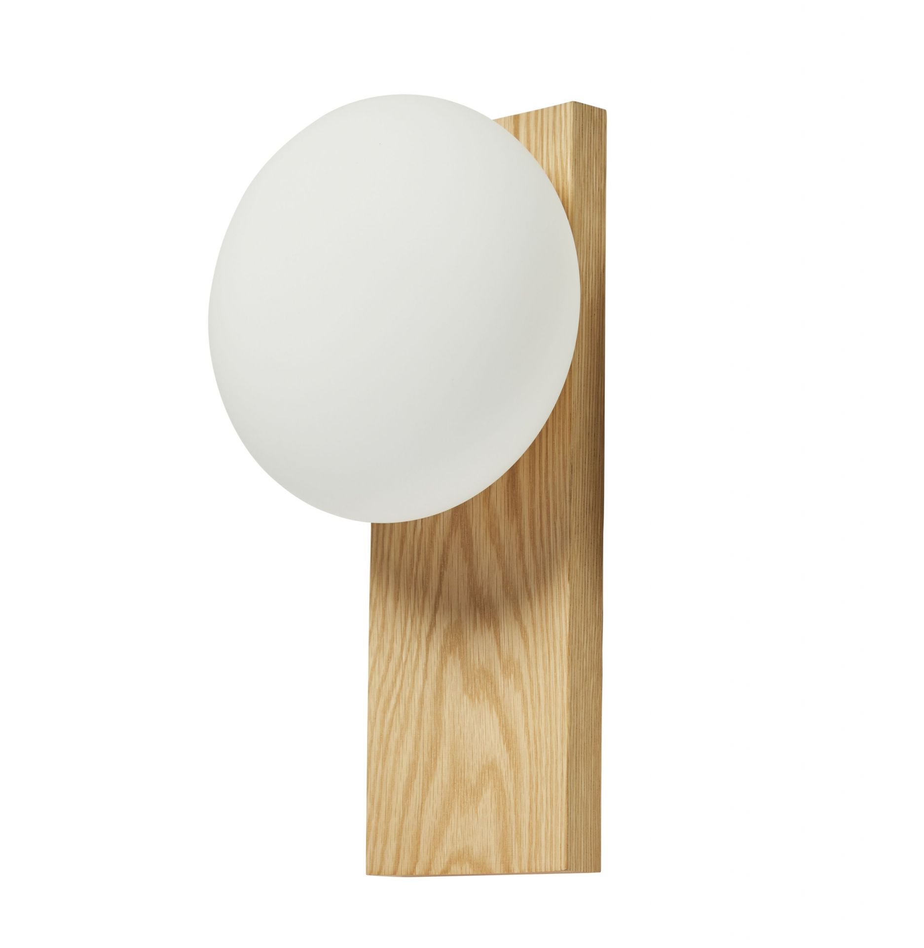 Dew Table and Wall Lamp Woud