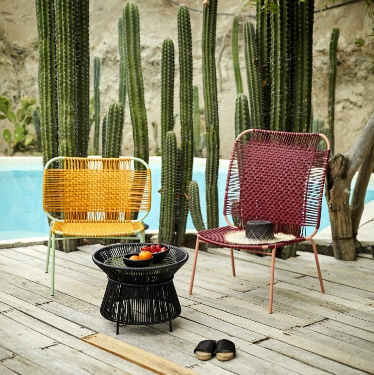 Cielo Lounge Chair high Lounge Chair high Outdoor ames 