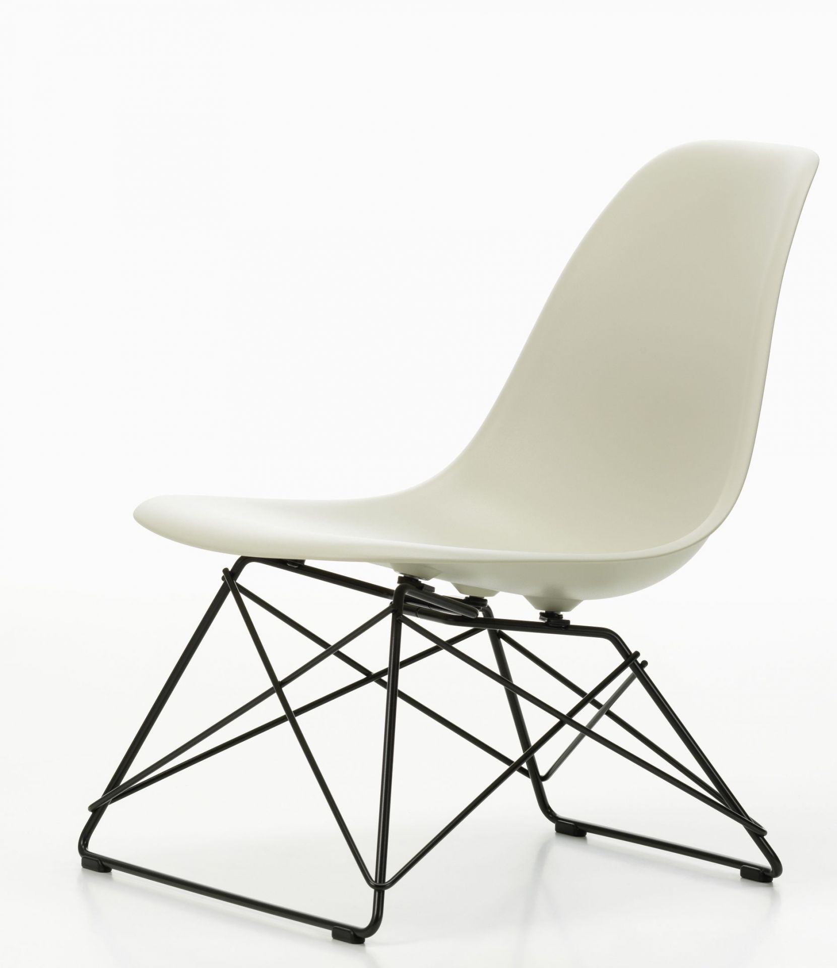 Eames Plastic Side Chair LSR Chair Vitra