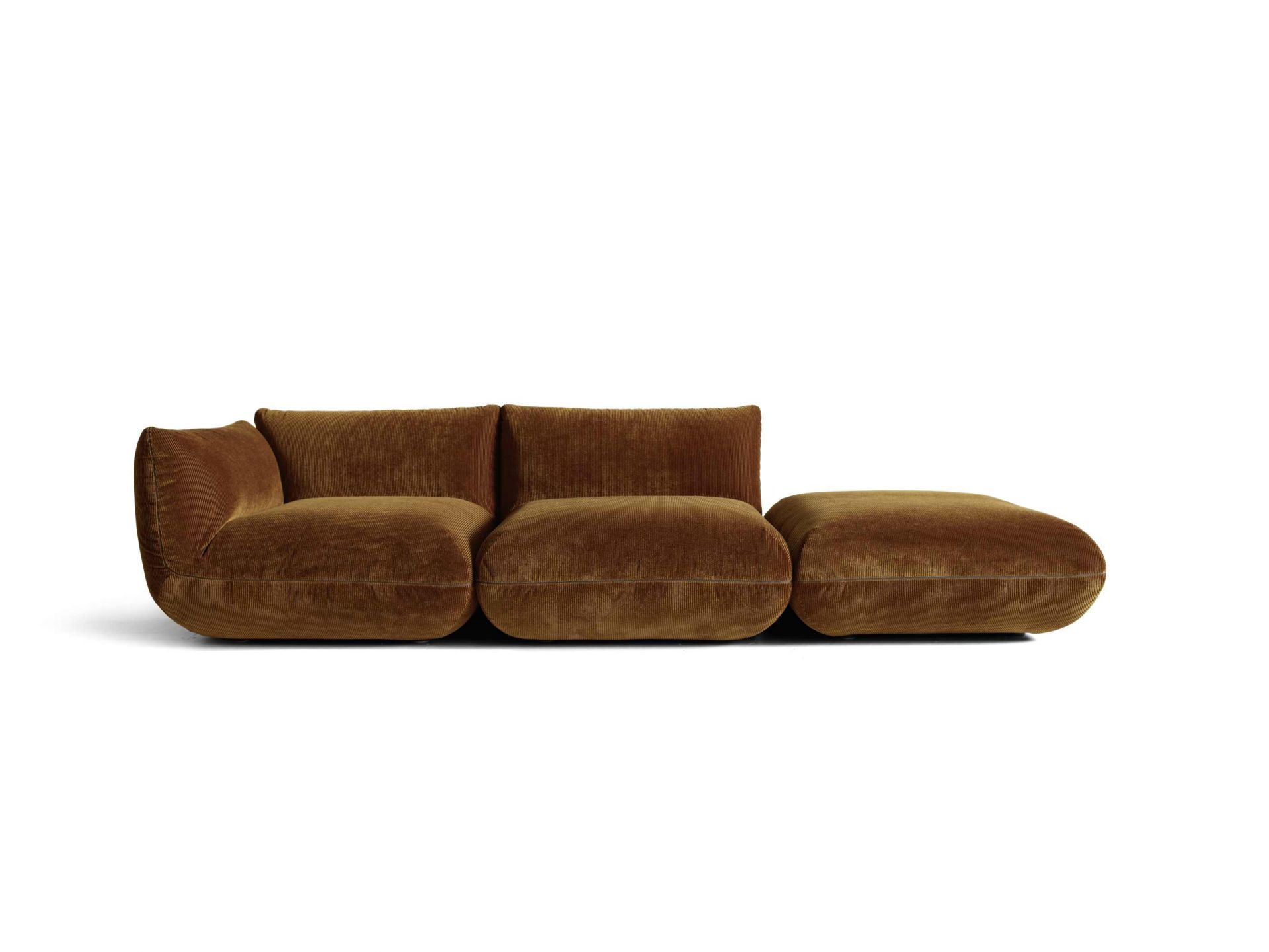 Jalis21 / Jalis 21 Configurable modular sofa without armrests W 93 cm Cor
