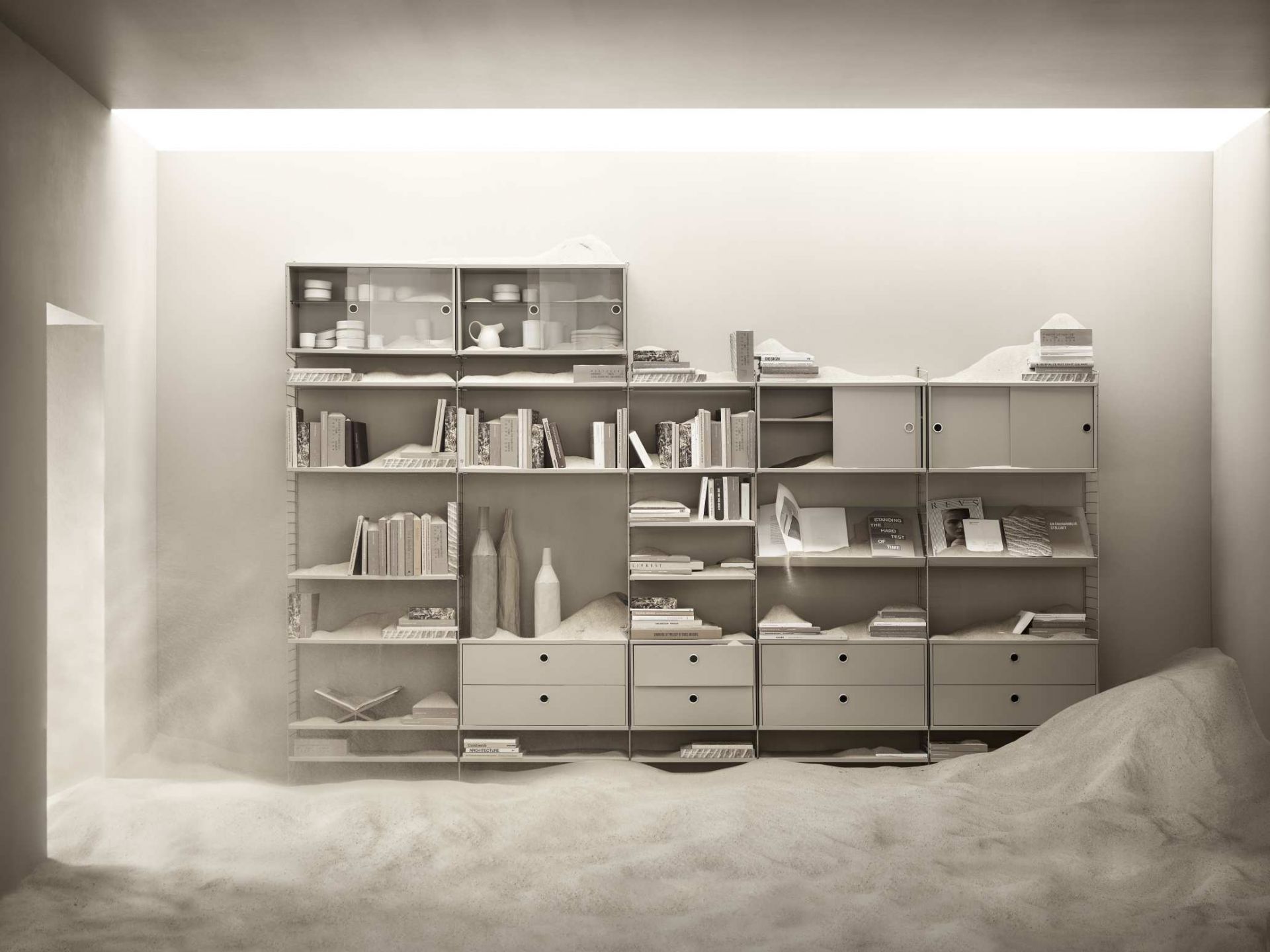 Workstation CONFIGURATIONS W3 String Furniture