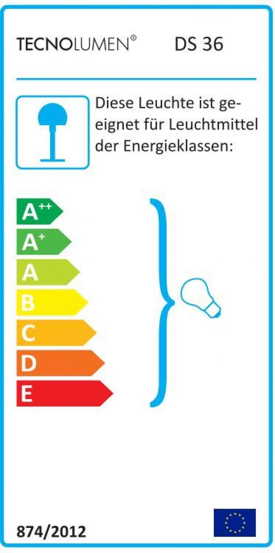 DS 36 / DS36 De Stijl bedside lamp Tecnolumen